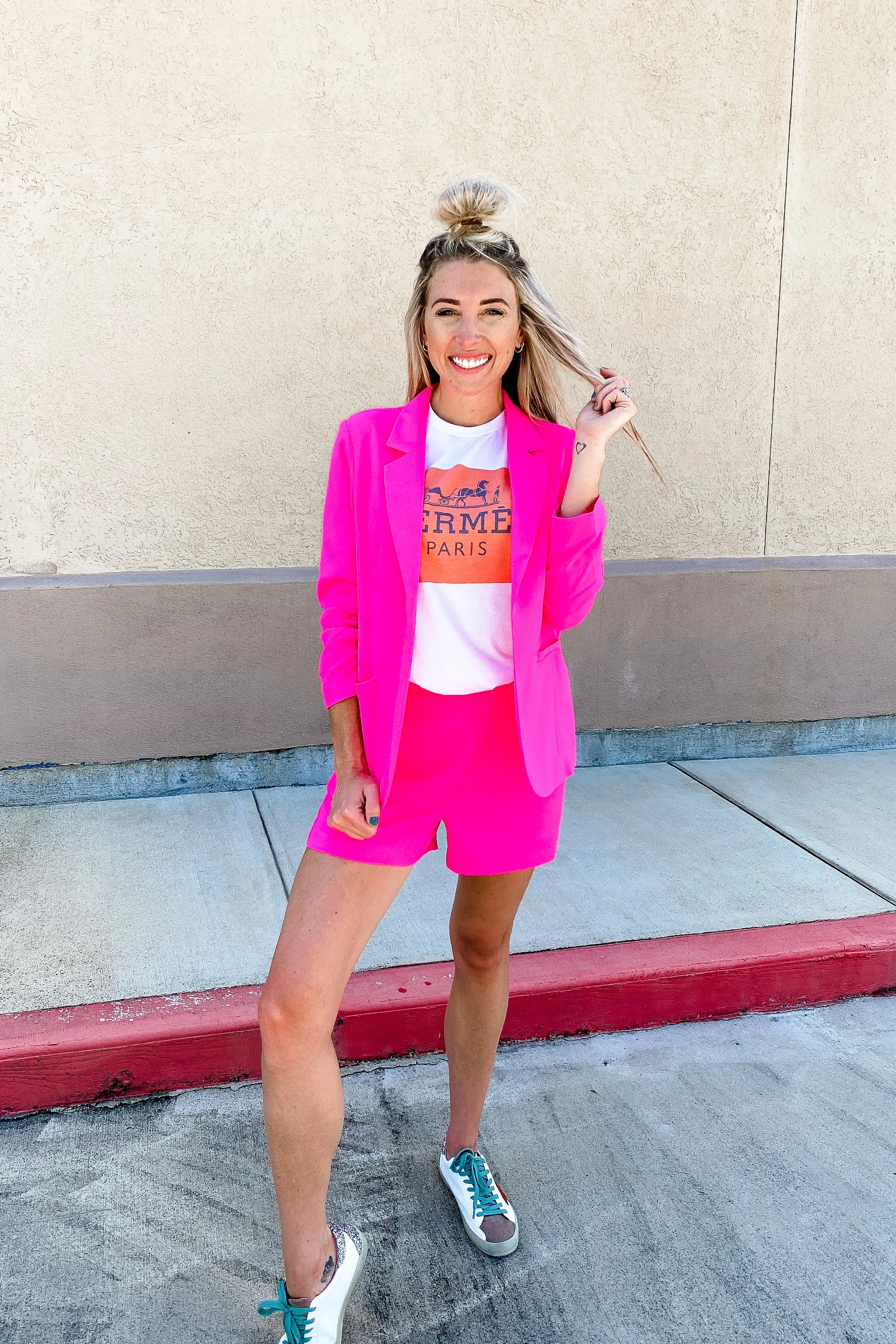 Barbie Dreams Hot Pink Blazer | FINAL SALE