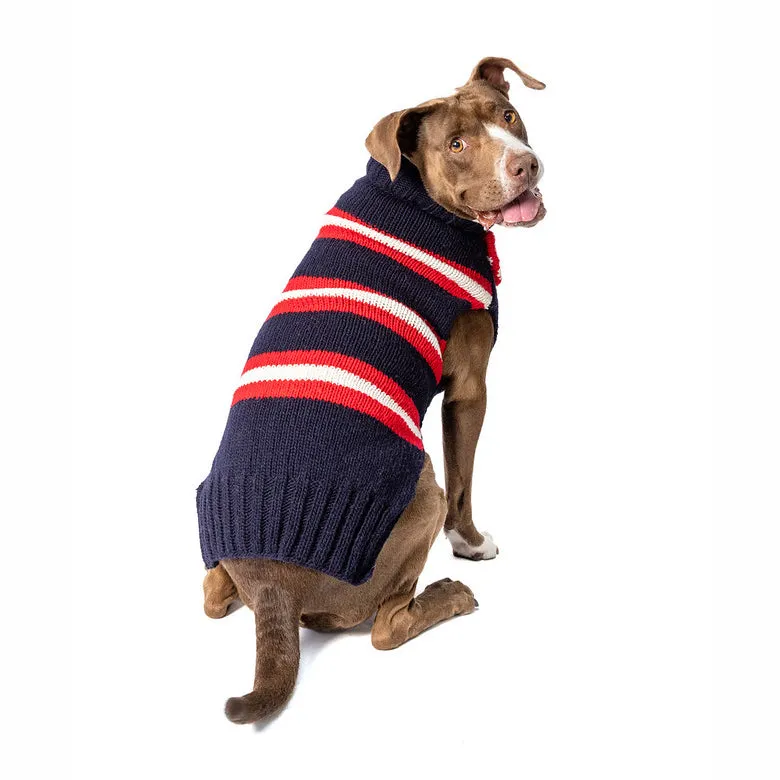 Bow Tie Wool Dog Sweater