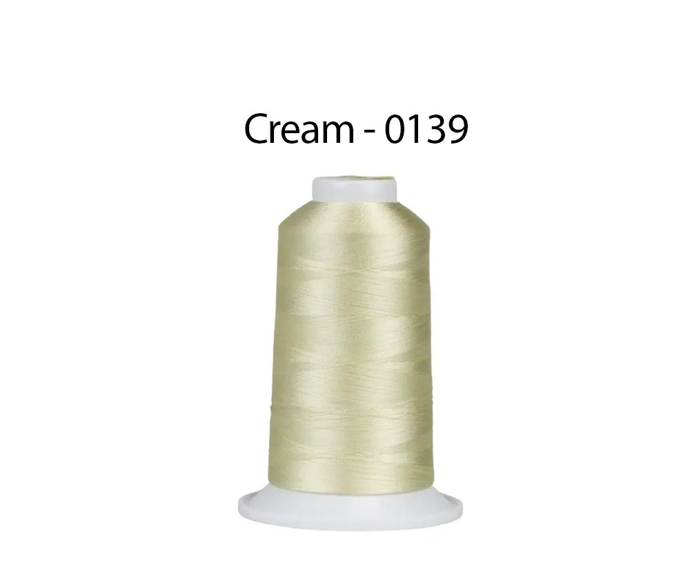 Coats Alcazar/Sylko Glanz Embroidery Thread 3000m - Over 40 Colours