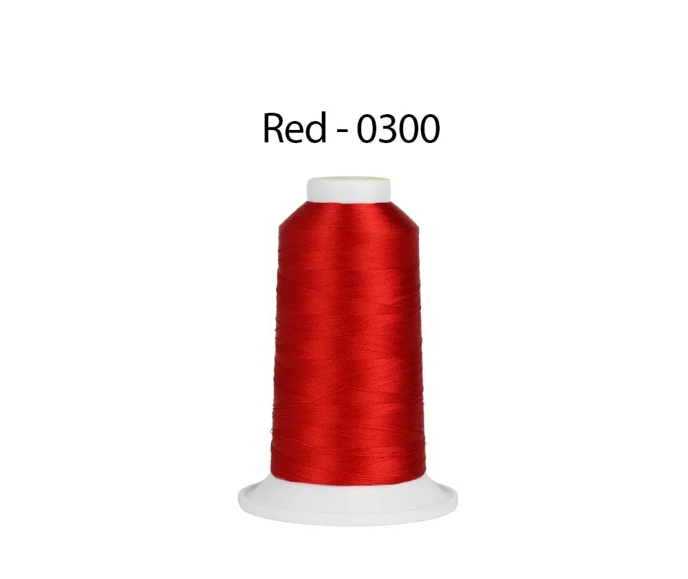 Coats Alcazar/Sylko Glanz Embroidery Thread 3000m - Over 40 Colours