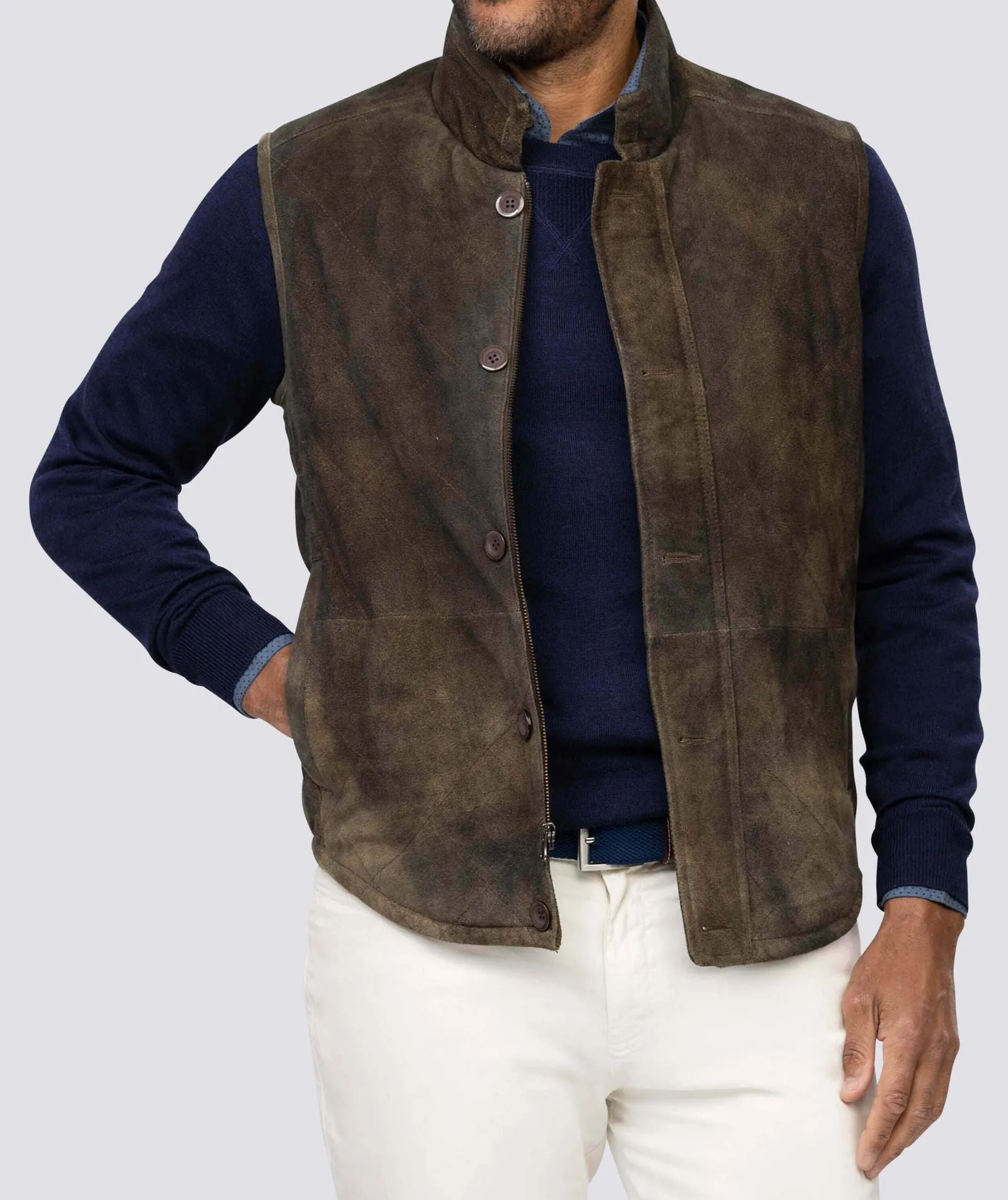 Draper Suede Vest