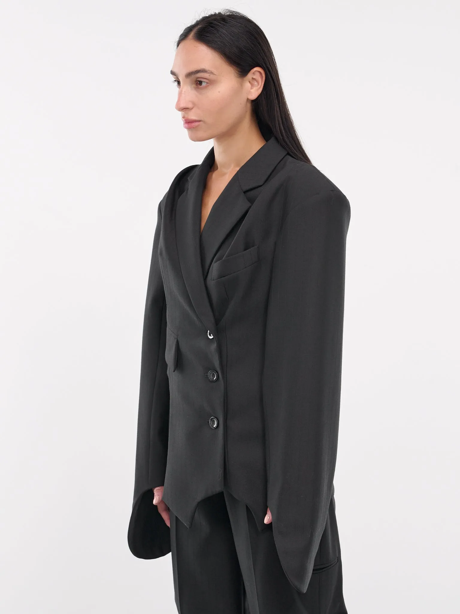 Inverse Tailored Jacket (444-149-BLACK)