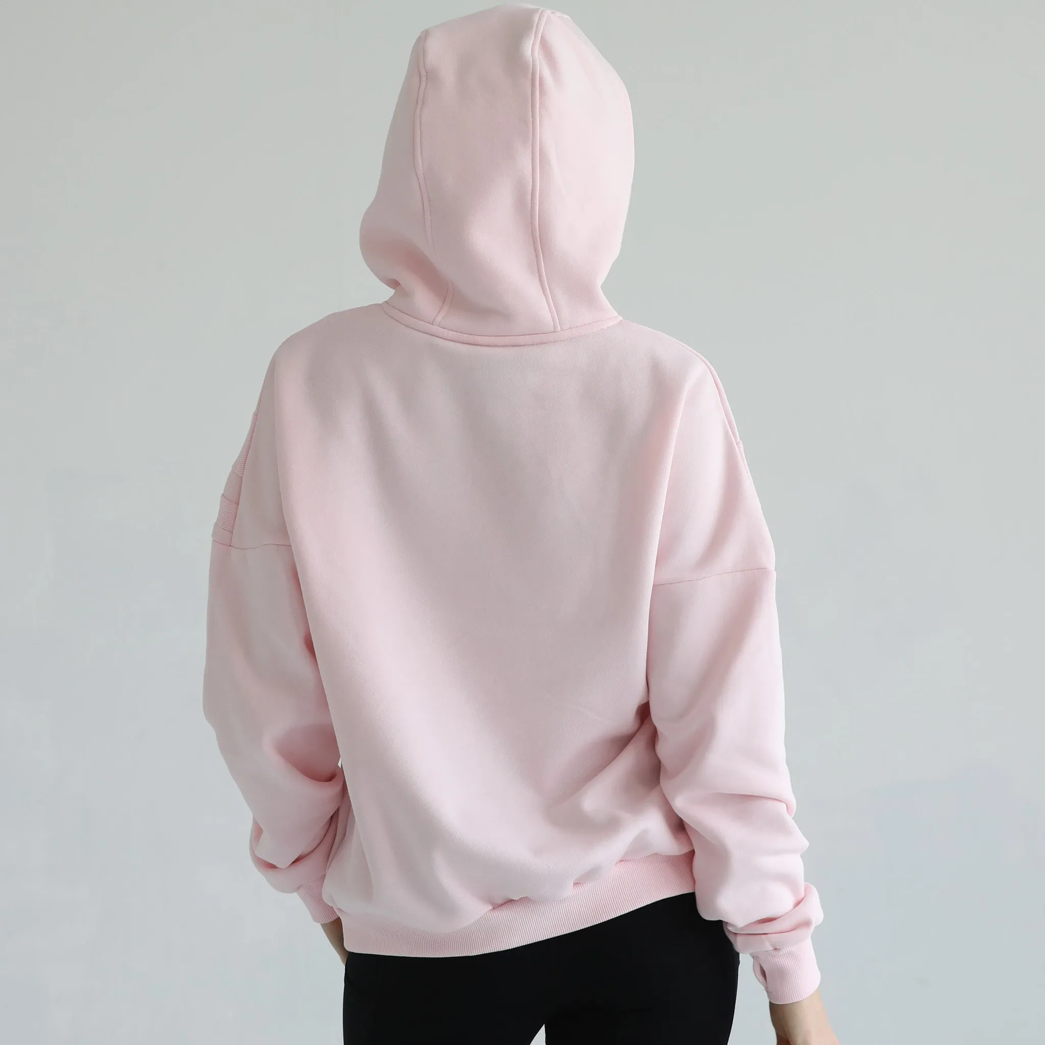 Isabella Ultra Soft Oversized Nursing & Pregnancy Hoodie (Pedal Blush)