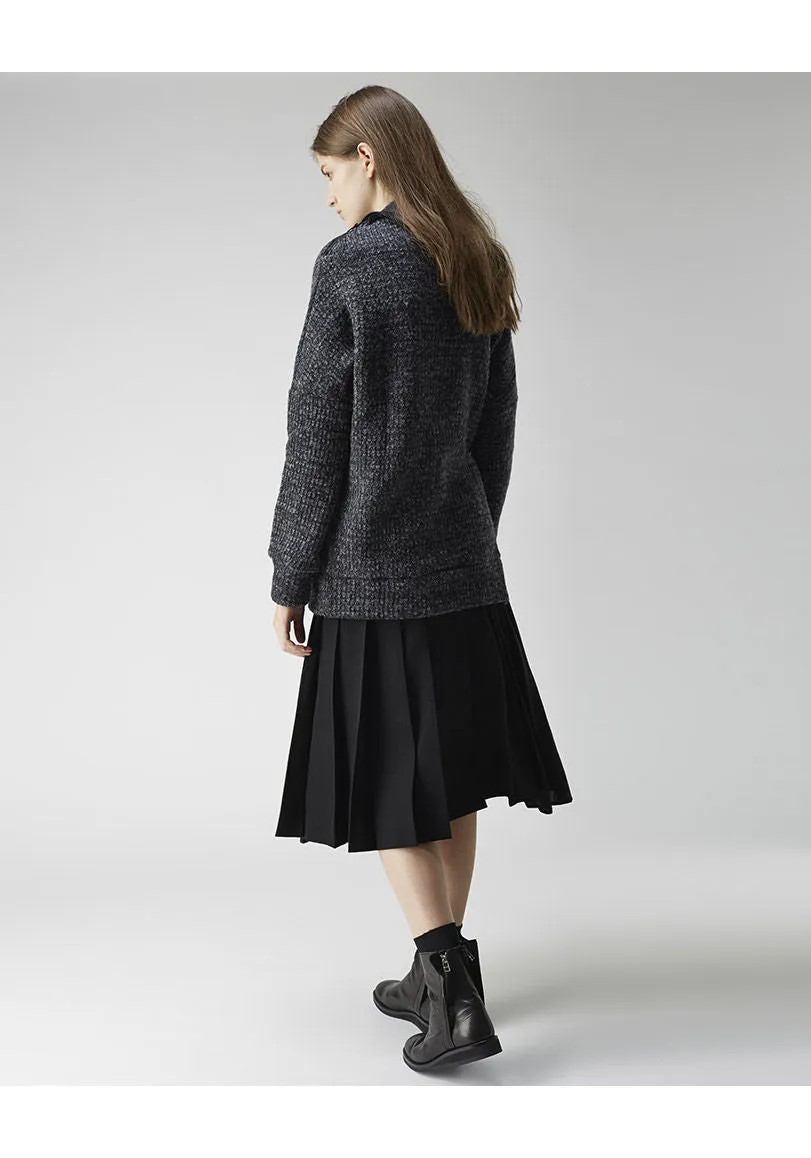 Marled Knit Pullover