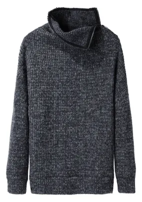 Marled Knit Pullover