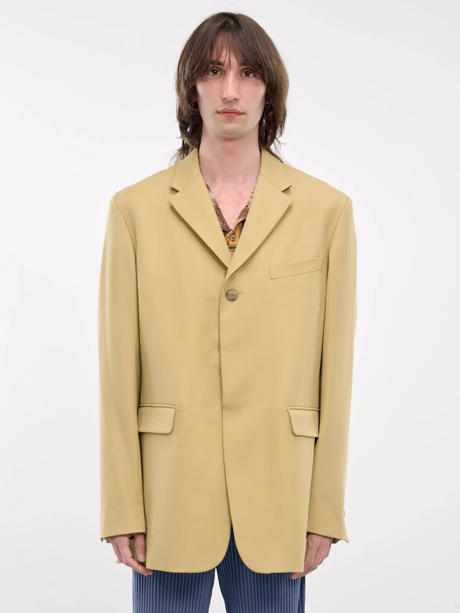 Mika Relaxed Blazer (MIKA-M21W319-LIGHT-OLIVE)