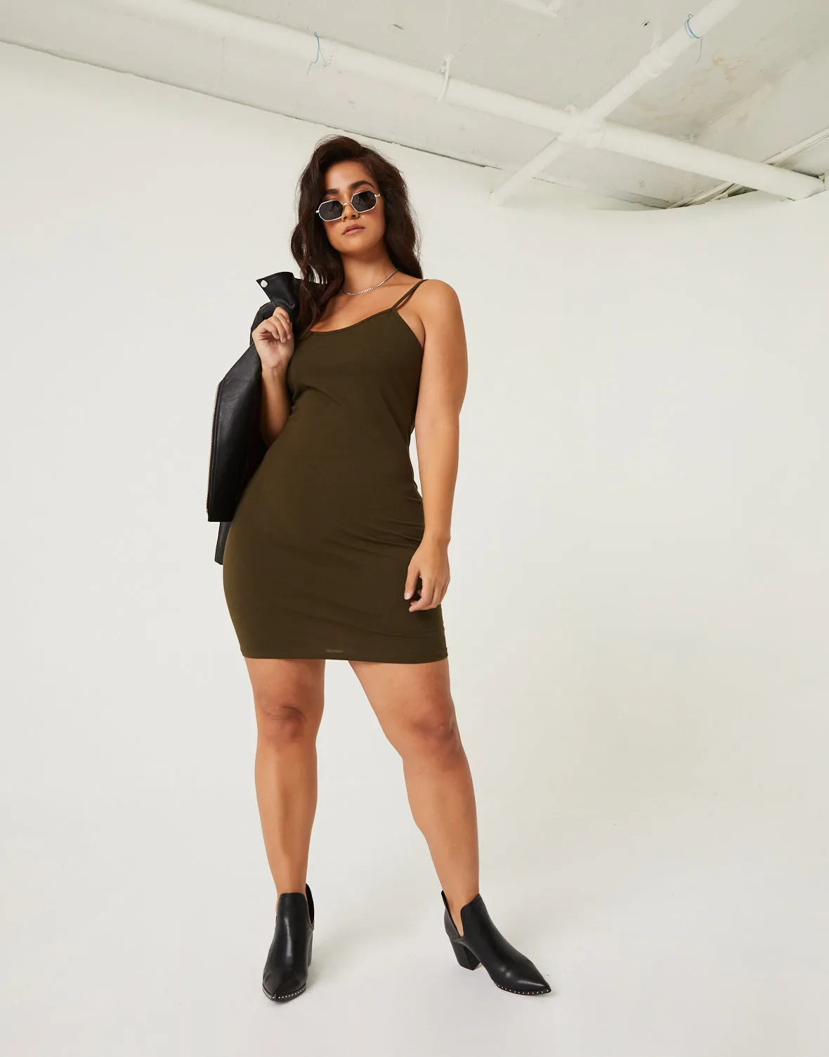 Plus Size Cami Bodycon Dress