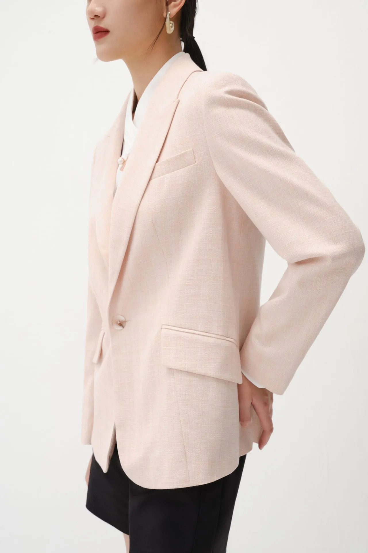 Relax Plainweave Blazer