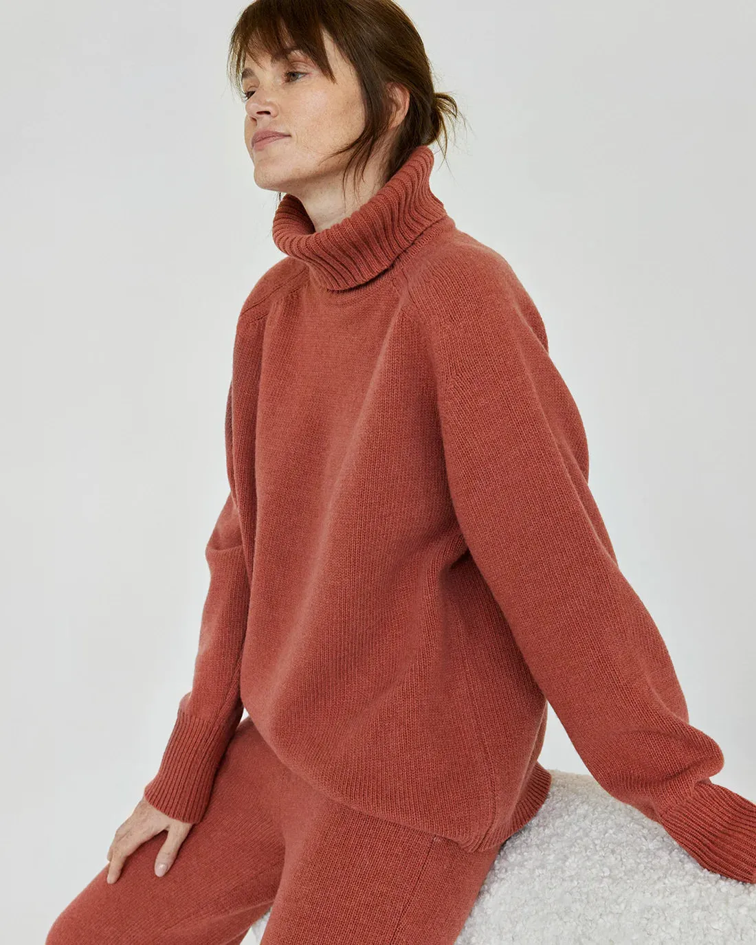 Rudenėja Recycled Wool Turtleneck