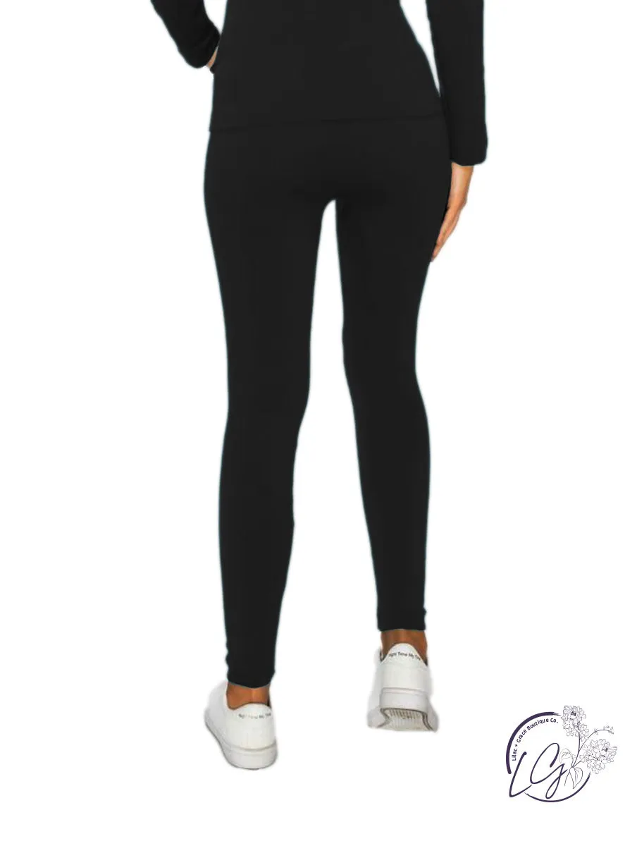 Seamless fleece Lined Leggings