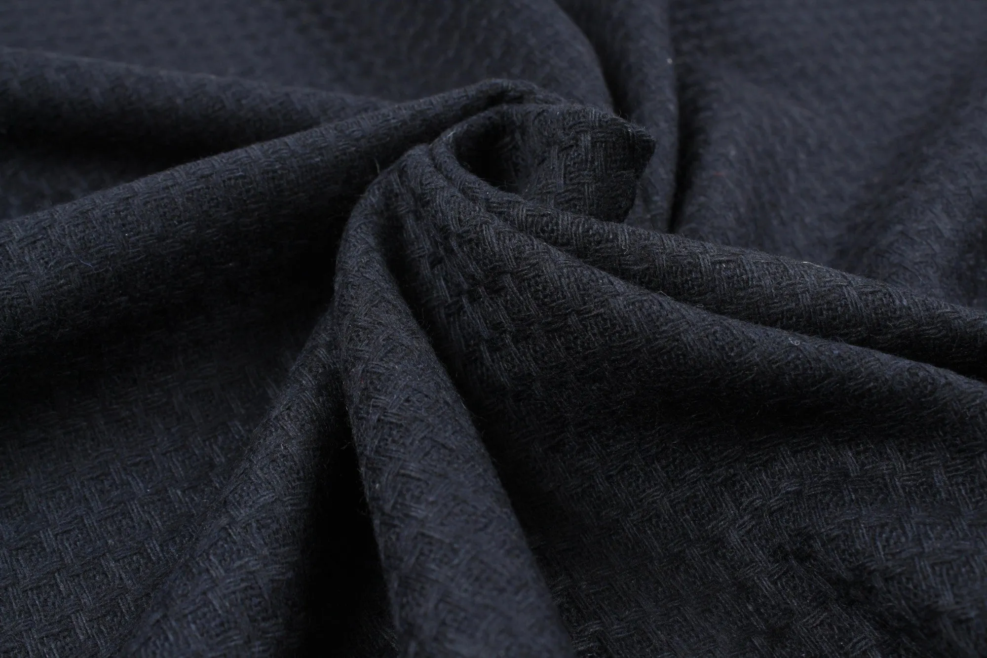 Structured Recycled Wool for Coats