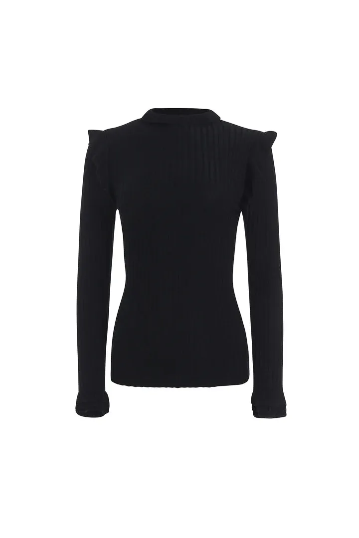 Tinley Turtleneck (Black)