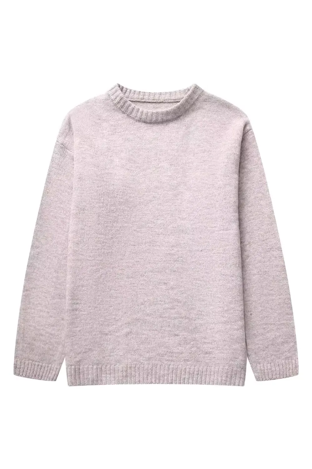 'Wynne' Crew Neck Long Sleeve Knitted Sweater (7 Colors)