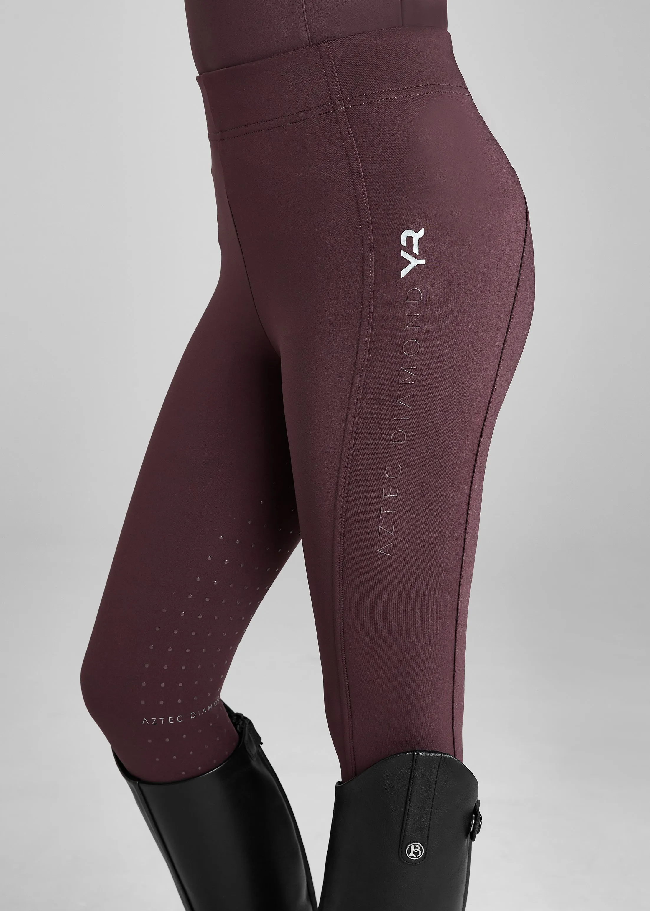 YR Deep Mauve Full Seat Leggings